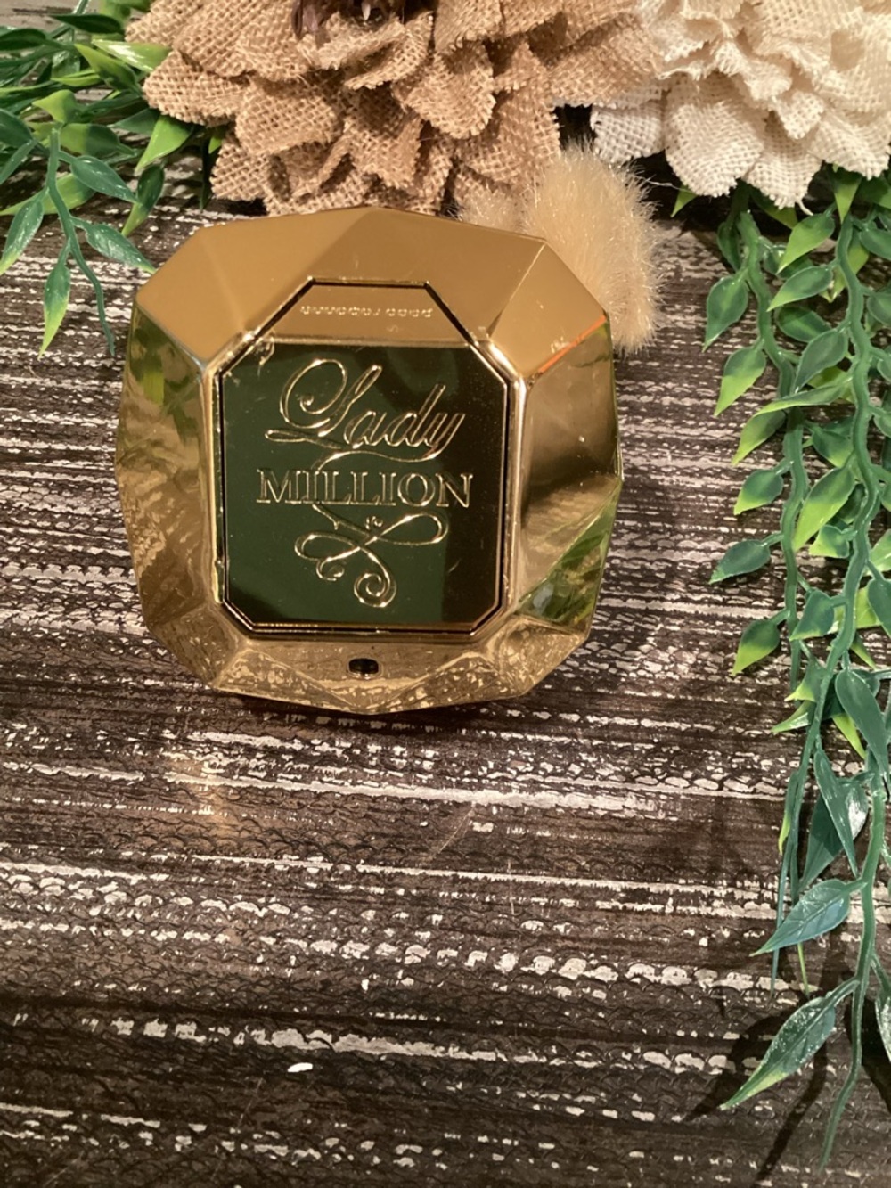 Paco Rabanne Gold Lady Million Compact Case
